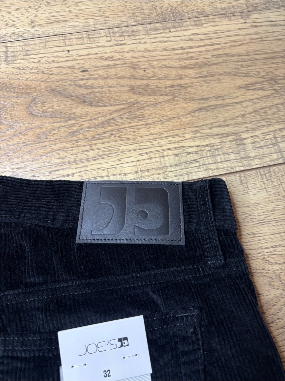 Men’s Joe’s The Brixton Black Slim Straight Corduroy Pants Size 32x32 - Picture 6 of 9